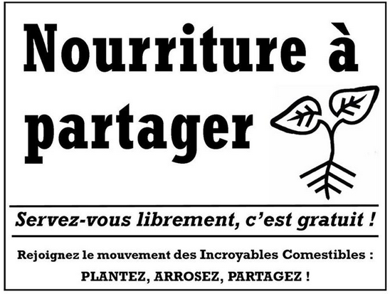 Nourriture à partager